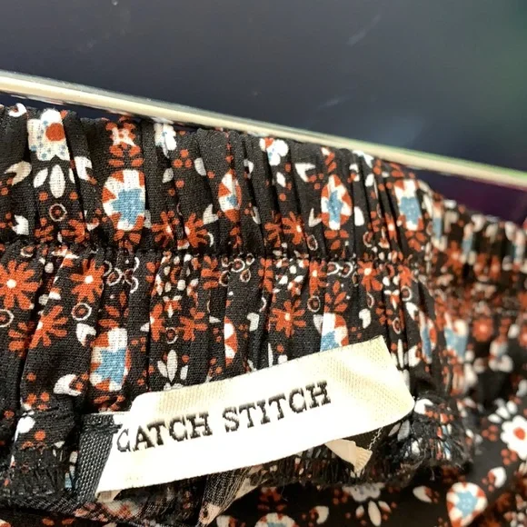 Catch Stitch Floral Skirt - Picture 5 of 6
